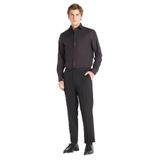 Ted Baker Stretch Slim Fit Klasik Gömlek, M, TBFW25MSHI005, Siyah, Erkek
