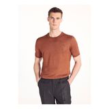 Ted Baker Triko T-shirt 2XL, M, 5003365027, Kiremit, Erkek