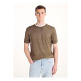 Ted Baker Triko T-shirt, L, 5003364788, Haki, Erkek