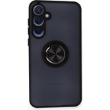Teda Samsung Galaxy A25 5g Kılıf Montreal Yüzüklü Silikon Kapak - Siyah Teda Najmaddin - Renkli