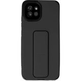 Tedar Samsung Galaxy A03 Kılıf Mega Standlı Silikon - Siyah Najmaddin - Renkli