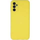 Tedar Samsung Galaxy M23 Kılıf Nano Içi Kadife Silikon - Sarı Najmaddin - Renkli