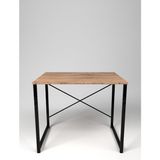 Tedarik Center Çalışma Masası 90 x 60 cm Metal Ayaklı Bilgisayar Masası Ofis Çalışma Masası - 90 x 60 x 70 cm - Çam