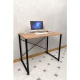 Tedarikcenter Çalışma Masası 90x60 cm Metal Ayaklı Bilgisayar Masası Ofis Çalışma Masası