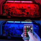 TEDDOO 10 LED Işık Şeridi, Kızılötesi Uzaktan Kumanda ve 20 Bloklu Yapı Taşı Işık Kiti - Çoğu Lego Modeliyle Uyumlu - Şehir ve Sokak Manzaraları için Kolay Kendin Yap Kurulumu - 16 Renk