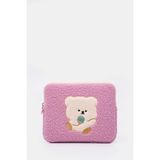 Teddy Bear Tablet Kılıfı 10” & 11” Inç Uyumlu Pembe