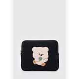 Teddy Bear Tablet Kılıfı 10” & 11” Inç Uyumlu Siyah