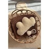 Teddy Bulut Yastık Çocuk Odası,bebek Odası Aksesuar - Ekru