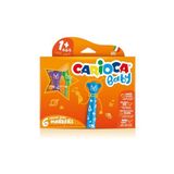 Teddy Jumbo Bebek Yıkanabilir Keçeli Boya Kalemi 6Lı