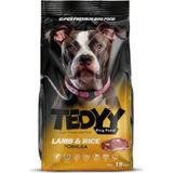 Teddy Tedyy Yetişkin Köpek Maması 15 kg Kuzu Etli ve Pirinçli Doğal Formül ile Sindirim Dostu