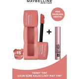 Teddy Tint Kalıcı Likit Mat Ruj & Sky High Mini Maskara