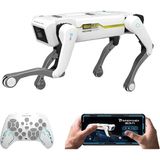 Teeggi Akıllı Robot Köpek | Uygulama ve Sesle Kontrollü Oyuncak | 3-12 Yaş Çocuklar Için Eğitici Dans Eden Müzikli Programlanabilir Robotik Köpek - Beyaz