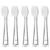 teeteck SEAGO SG-513/977/EK6 ile Uyumlu 5 Adet Çocuk Yedek Diş Fırçası Başlığı, Fırça-Baby WildOnes/KIDZSONIC ile Uyumlu, Dada-Tech DT-BB1/DT-977/DT-K6 ile Uyumlu (3 Yaş +)