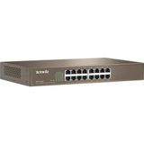 Tef1016D 16 Port 10-100 Mbps Switch Çelik Kasa Rack Mount