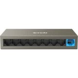 Tef1109D 8 Port 10-100 Mbps Switch Hub Çelik Kasa Rack Mount