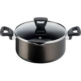 Tefal 1X XL Derin Tencere - 24 cm - Siyah