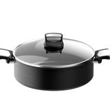 Tefal 2100119618 28 cm Titanyum 6X UnlimitedOne İndüksiyon Tabanlı Kısa Tencere