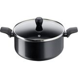 Tefal 24 cm Titanyum 1X Easy Cook&Clean Derin Tencere