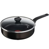 Tefal 24 cm Titanyum 1X SimplyClean Difüzyon Tabanlı Kapaklı Börek Tavası