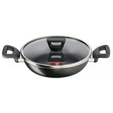 Tefal 2X Xl Force Difüzyon Tabanlı Kapaklı 24 Cm Sahan Tava