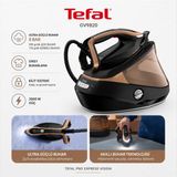 Tefal 3000 W ve 9 Bar Yüksek Basınçlı Buhar Kazanlı Ütü, 750 G/dk Şok Buhar, Otomatik Kapanma ve Taşıma Kilidi ile Güvenli Kullanım - Siyah - Gri