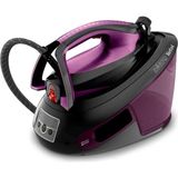 Tefal 480GR/DK Şok Buhar Çıkışı 1.8l Su Haznesi Kapasitesi SV8152 Buhar Kazanlı Ütü Easy LED Vision Teknolojisi - Mor - Siyah