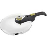 Tefal 6 L Kapasiteli Düdüklü Tencere Tekli Paslanmaz Çelik Beyaz Renk ile Hızlı Pişirme