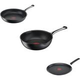 Tefal 6x Excellence 22 cm. Tava - 25 cm. Krep - 26 cm. Multipan Tava 3'lü Set