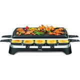 Tefal Ambiance Raclette Gril - 10 Kişilik Elektrikli Izgara & Peynir Eritme Makinesi - Siyah
