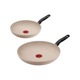 Tefal Beige Essential 2'li Tava Seti 28 Cm & 24 Cm 586917