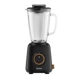 Tefal BL46EN Eco Respect ayaklı mikser, 800 W motor, ekolojik tasarım, 1,75 litre kapasite, sıcak ve soğuk tarifler, 2 hız ve darbe fonksiyonlu döner düğme | siyah