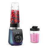 Tefal Blend Up 0,85 Litre 8 Programlı Güçlü 1000 Watt Mini Smoothie Blender - Mavi