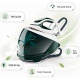 Tefal Buhar Kazanlı Ütü Eco Modlu Yeşil | 8 Bar, 2200 W Düşük Tüketim, 560 G Şok Buhar, 140 G/dk, Durilium Taban, 1,3 L