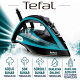Tefal Buharlı Ütü 3200W Ultimate Pure Güçlü Buhar Performanslı Kireç Önleyici - Siyah - Bakır