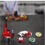 Tefal Buz Kırma Özellikli 15 Yıl Onarım Garantili Cam İçecek Hazneli 1500 W Blender Seti Kırmızı