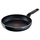 Tefal C2770653 Generous Cook Tavası 28 Cm, Yapışmaz Titanyum Kaplama, Thermo-Signal, Kalın Thermo-Fusion Taban - Hızlı Isıtma, İndüksiyon Dahil Tüm Ocak Türleri İçin, Siyah