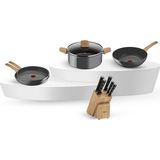 Tefal Ceramic Renew Tava Tencere ve Ice Force Bıçak Seti