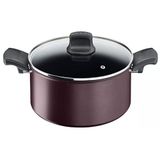 Tefal Character C6874602 Tencere, 24 Cm, Yapışmaz Kaplama, Her Tür Ocak Ve İndüksiyon İçin, Titanyum Ekstra Dayanıklı