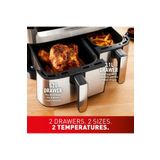 TEFAL Çift Hazneli Premium Easy Fry & Grill 5,2 L Xxl Iki Sepetli Yağsız Fritöz- Onerous Hediyeli