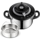 Tefal Clipso+ Chef Düdüklü Tencere 4,5 Litre Beyaz Demir Malzeme ile Tekli Kullanım İçin - 1 L