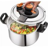 Tefal Clipso Control One 6 lt 2 Hız Yeşil Turuncu Düdüklü Tencere