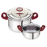 Tefal Clipso Precision 6 lt+4.5 lt 4'lü Düdüklü Tencere Seti