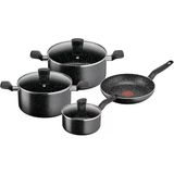 Tefal Dark Stone 9 Parça Tencere Seti