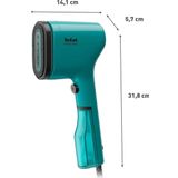 Tefal DT2024 Saf Pop Buharlı Fırça | 1300 W | 70 ml Su Deposu | Hızlı Isıtma | 20 G/dak Sürekli Buhar | Petrol Yeşili/siyah