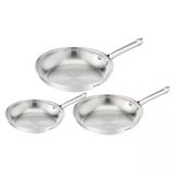 Tefal Duetto On, B866s334 Tava Seti, 20/24/28 Cm, Yüksek Kalite Paslanmaz Çelik, 10 Yıl Garanti