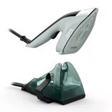Tefal Duo Power 2'Si 1 Arada Ütü Ve Buhar Makinesi, 1700 W, 25 G/Dak. Buhar Miktarı, 100 G/Dak. Ekstra Buhar Patlaması, Hafif El Aleti, 30 Saniye. Isıtma Süresi, Okaliptüs/Siyah, Jf4031e0