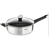 Tefal E8243314 Emotion Sote Tavası, Paslanmaz Çelik, 43 X 27 X 10 Cm