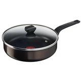 Tefal Easy Cook&Clean B5543202 Sote Tavası 24 Cm + Kapak, İndüksiyon Hariç Tüm Ocak Türleri İçin, Yapışmaz Kaplama, Easy Cook&Clean