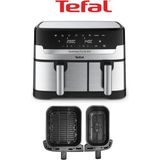 Tefal Easy Fry & Grill 8,3 L Kapasiteli Yağsız Fritöz Çift Hazne ile Kolay Temizlik Sağlar