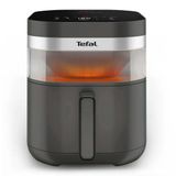 Tefal Easy Fry Kızılötesi Sıcak Hava Fritözü, 7 L Kapasite, Infra-Heat Teknolojisi, Çift Isıtma Elemanları, 8 Ön Ayarlı Program, Led Görüntüleme Penceresi, 8 Porsiyona Kadar, Koyu Gri, Ey832he0